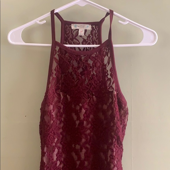 love, Fire Tops - Lined Bodysuit